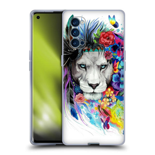 Pixie Cold Cats King Of The Lions Soft Gel Case for OPPO Reno 4 Pro 5G