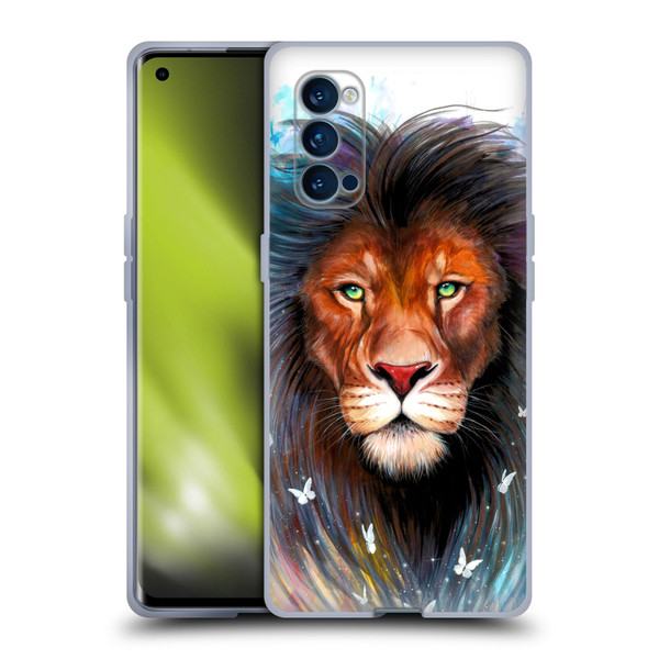 Pixie Cold Cats Sacred King Soft Gel Case for OPPO Reno 4 Pro 5G