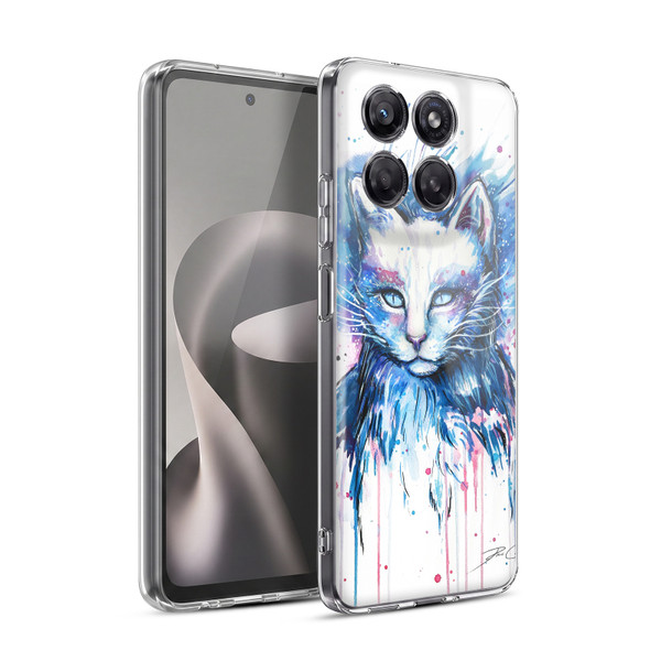 Pixie Cold Cats Space Soft Gel Case for Motorola Moto G37 Power