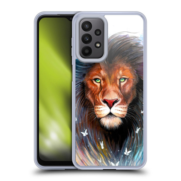 Pixie Cold Cats Sacred King Soft Gel Case for Samsung Galaxy A23 / 5G (2022)