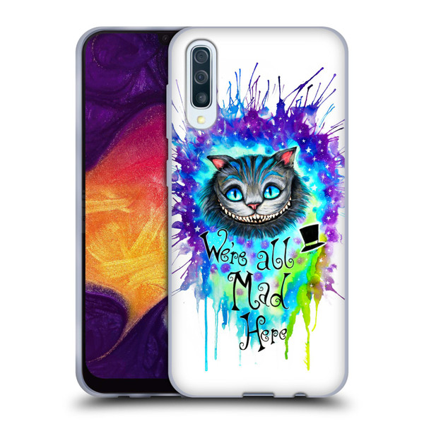 Pixie Cold Cats We Are All Mad Here Soft Gel Case for Samsung Galaxy A50/A30s (2019)