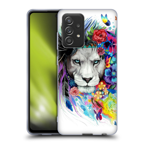 Pixie Cold Cats King Of The Lions Soft Gel Case for Samsung Galaxy A52 / A52s / 5G (2021)