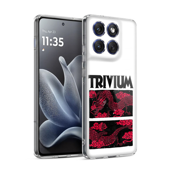 Trivium Graphics Double Dragons Soft Gel Case for Motorola Edge 70