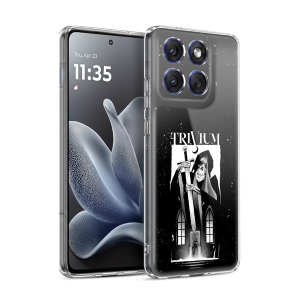 Trivium Graphics Skeleton Sword Soft Gel Case for Motorola Edge 70