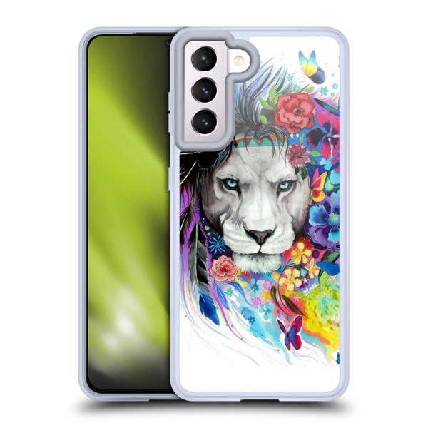 Pixie Cold Cats King Of The Lions Soft Gel Case for Samsung Galaxy S21 5G
