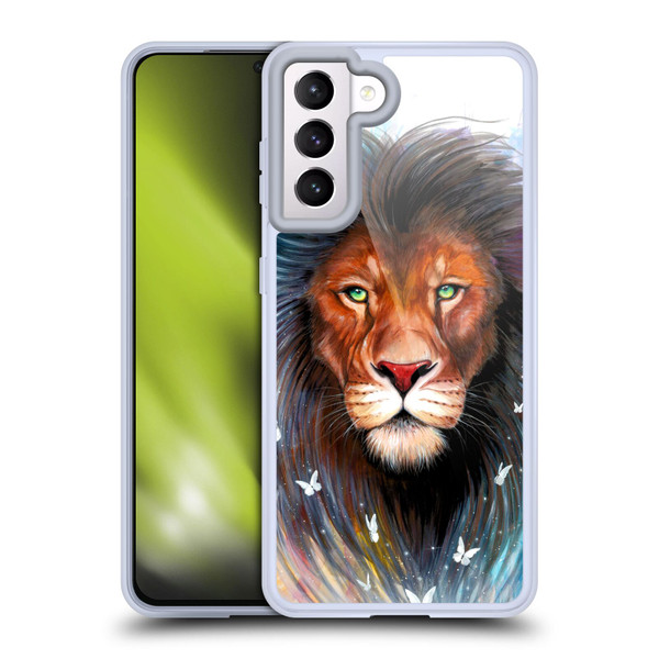 Pixie Cold Cats Sacred King Soft Gel Case for Samsung Galaxy S21 5G