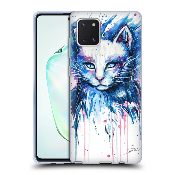 Pixie Cold Cats Space Soft Gel Case for Samsung Galaxy Note10 Lite