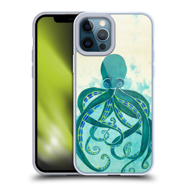 Cat Coquillette Sea Octopus Soft Gel Case for Apple iPhone 12 Pro Max