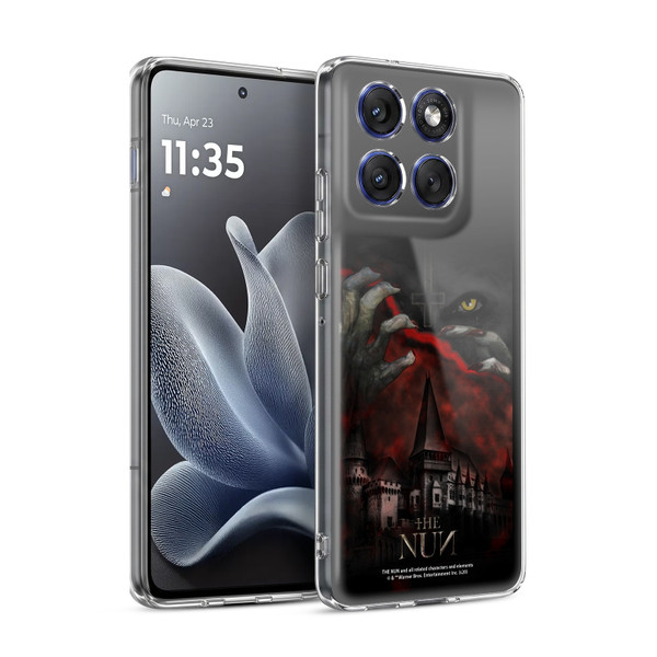 The Nun Valak Graphics Monastery Soft Gel Case for Motorola Edge 70