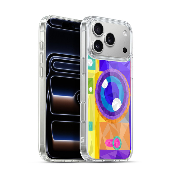 Head Case Designs Geometric Gadgets Vintage Camera Soft Gel Case for Apple iPhone 17 Pro Max