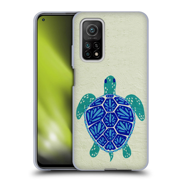 Cat Coquillette Sea Turtle Blue Soft Gel Case for Xiaomi Mi 10T 5G