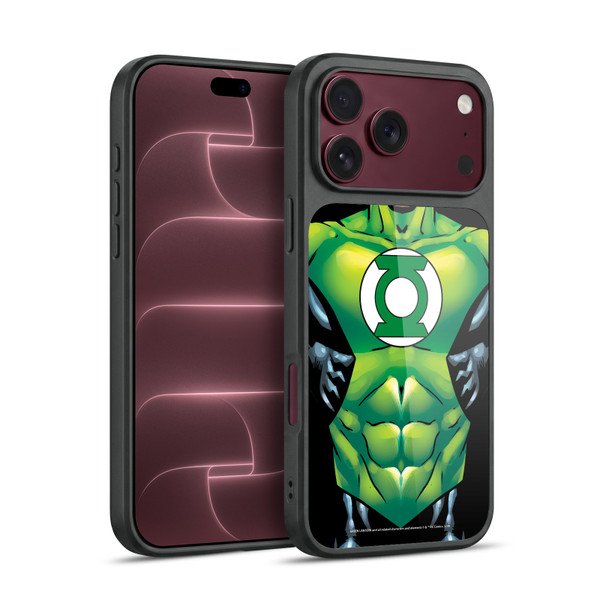 Green Lantern DC Comics Logos Uniform Gel Armour Case For Apple iPhone 18 Pro Max