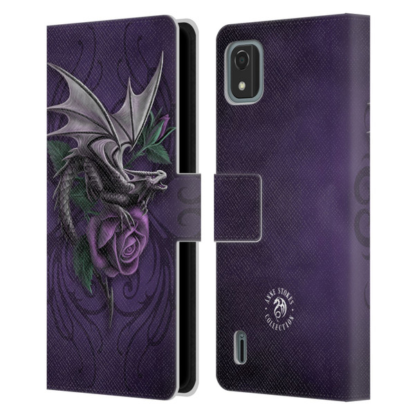 Anne Stokes Dragons 3 Beauty 2 Leather Book Wallet Case Cover For Nokia C2 2nd Edition