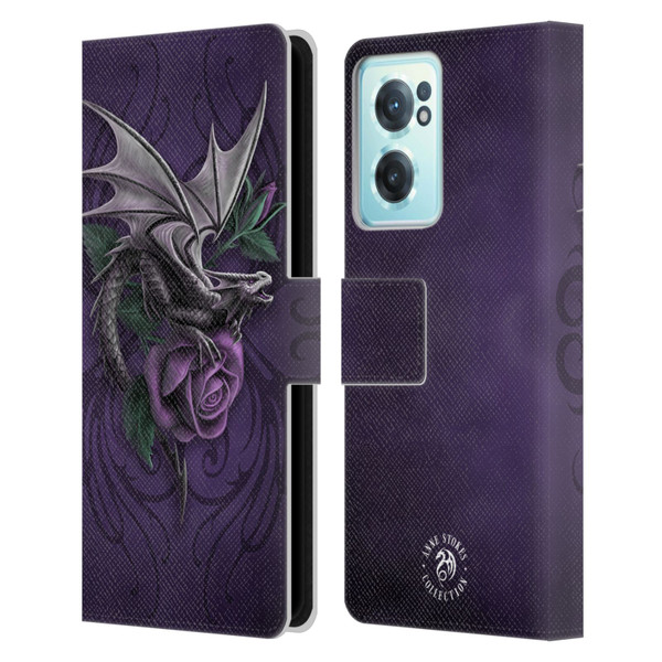 Anne Stokes Dragons 3 Beauty 2 Leather Book Wallet Case Cover For OnePlus Nord CE 2 5G