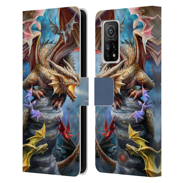 Anne Stokes Dragons 4 Clan Leather Book Wallet Case Cover For Xiaomi Mi 10T 5G
