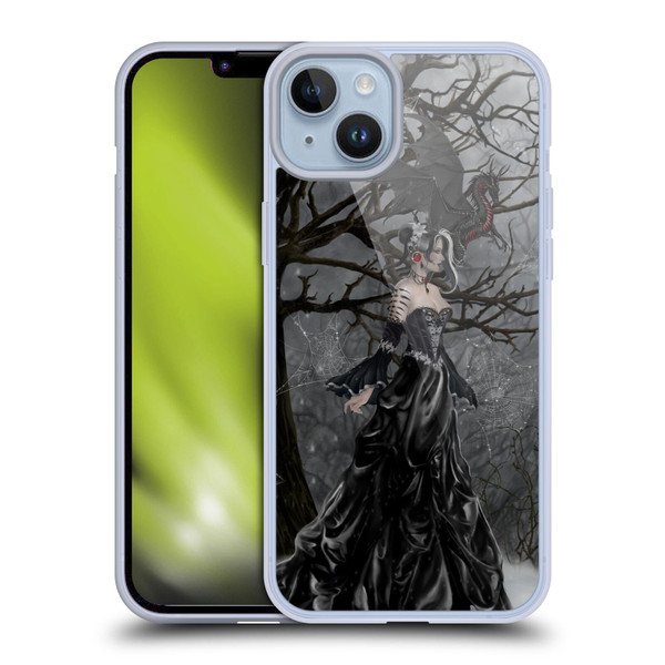 Nene Thomas Deep Forest Queen Gothic Fairy With Dragon Soft Gel Case for Apple iPhone 14 Plus