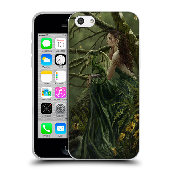 Nene Thomas Deep Forest Queen Fate Fairy With Dragon Soft Gel Case for Apple iPhone 5c