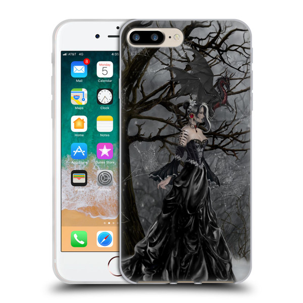 Nene Thomas Deep Forest Queen Gothic Fairy With Dragon Soft Gel Case for Apple iPhone 7 Plus / iPhone 8 Plus