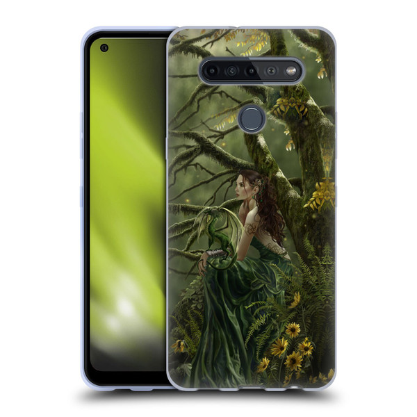 Nene Thomas Deep Forest Queen Fate Fairy With Dragon Soft Gel Case for LG K51S