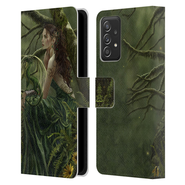 Nene Thomas Deep Forest Queen Fate Fairy With Dragon Leather Book Wallet Case Cover For Samsung Galaxy A53 5G (2022)