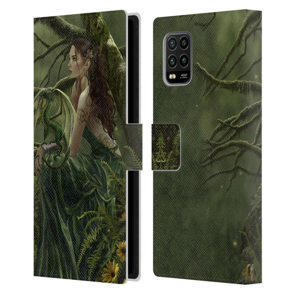 Nene Thomas Deep Forest Queen Fate Fairy With Dragon Leather Book Wallet Case Cover For Xiaomi Mi 10 Lite 5G