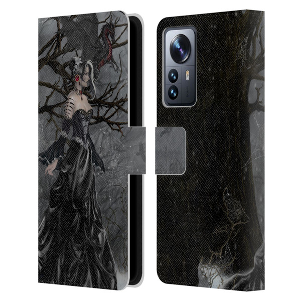 Nene Thomas Deep Forest Queen Gothic Fairy With Dragon Leather Book Wallet Case Cover For Xiaomi 12 Pro