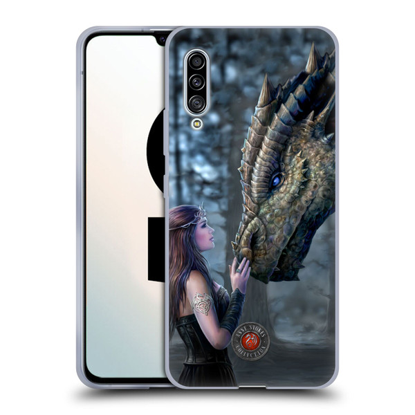 Anne Stokes Dragon Friendship Once Upon A Time Soft Gel Case for Samsung Galaxy A90 5G (2019)