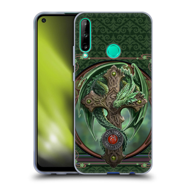 Anne Stokes Dragons Woodland Guardian Soft Gel Case for Huawei P40 lite E