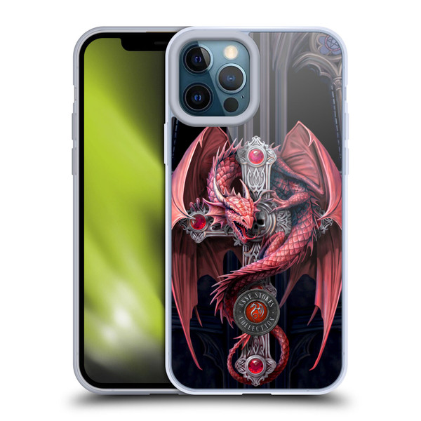 Anne Stokes Dragons Gothic Guardians Soft Gel Case for Apple iPhone 12 Pro Max