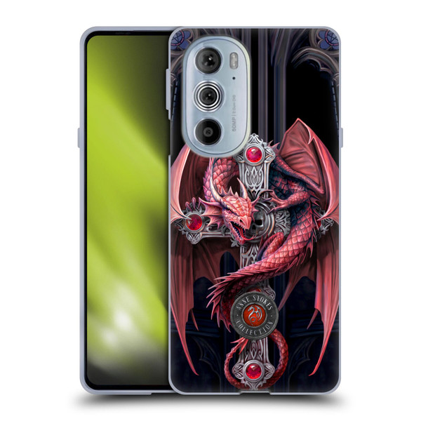 Anne Stokes Dragons Gothic Guardians Soft Gel Case for Motorola Edge X30