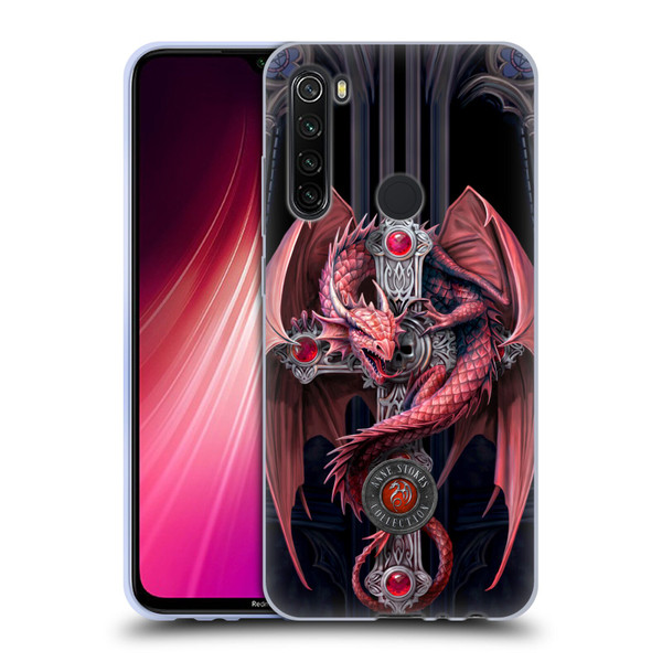 Anne Stokes Dragons Gothic Guardians Soft Gel Case for Xiaomi Redmi Note 8T