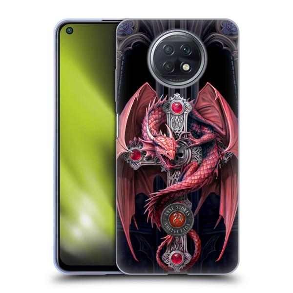 Anne Stokes Dragons Gothic Guardians Soft Gel Case for Xiaomi Redmi Note 9T 5G