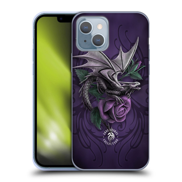 Anne Stokes Dragons 3 Beauty 2 Soft Gel Case for Apple iPhone 14