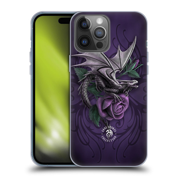 Anne Stokes Dragons 3 Beauty 2 Soft Gel Case for Apple iPhone 14 Pro Max