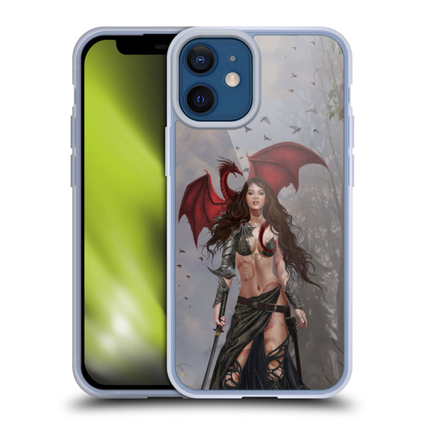 Nene Thomas Gothic Dragon Witch Warrior Sword Soft Gel Case for Apple iPhone 12 Mini