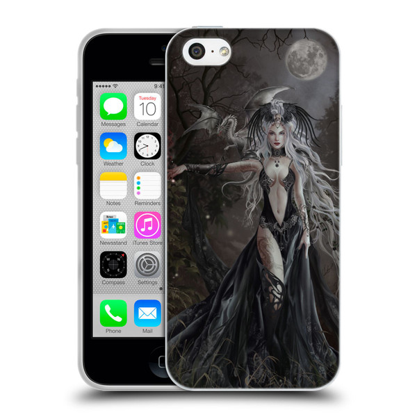 Nene Thomas Gothic Skull Queen Of Havoc Dragon Soft Gel Case for Apple iPhone 5c