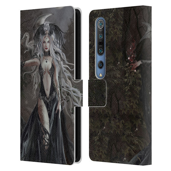 Nene Thomas Gothic Skull Queen Of Havoc Dragon Leather Book Wallet Case Cover For Xiaomi Mi 10 5G / Mi 10 Pro 5G