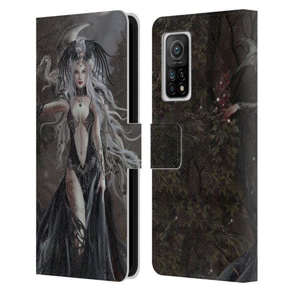 Nene Thomas Gothic Skull Queen Of Havoc Dragon Leather Book Wallet Case Cover For Xiaomi Mi 10T 5G