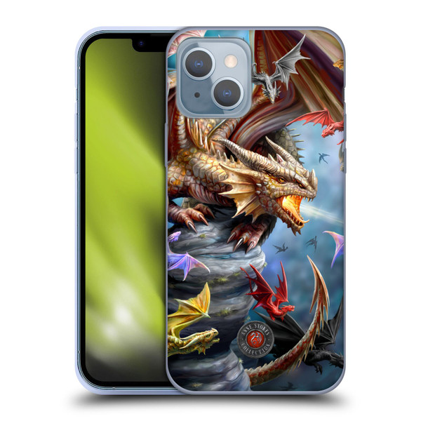Anne Stokes Dragons 4 Clan Soft Gel Case for Apple iPhone 14