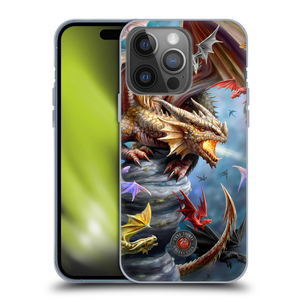 Anne Stokes Dragons 4 Clan Soft Gel Case for Apple iPhone 14 Pro