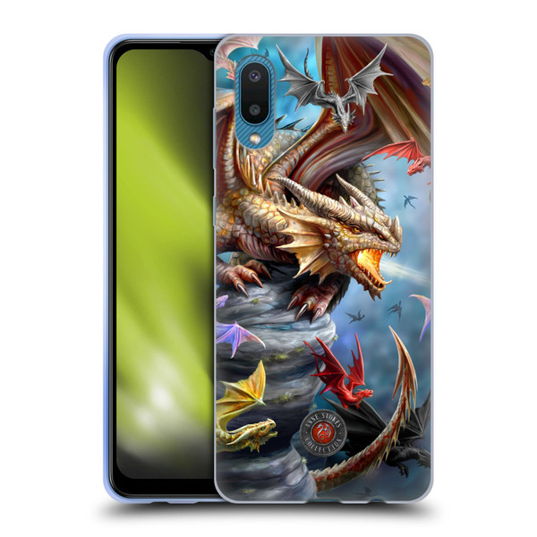 Anne Stokes Dragons 4 Clan Soft Gel Case for Samsung Galaxy A02/M02 (2021)