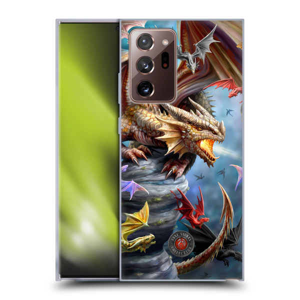Anne Stokes Dragons 4 Clan Soft Gel Case for Samsung Galaxy Note20 Ultra / 5G