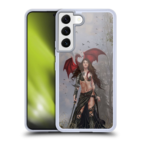 Nene Thomas Gothic Dragon Witch Warrior Sword Soft Gel Case for Samsung Galaxy S22 5G