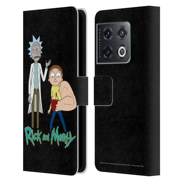 Rick And Morty Season 3 Character Art Rick and Morty Leather Book Wallet Case Cover For OnePlus 10 Pro