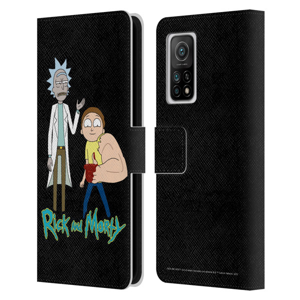 Rick And Morty Season 3 Character Art Rick and Morty Leather Book Wallet Case Cover For Xiaomi Mi 10T 5G