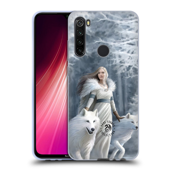 Anne Stokes Wolves Winter Guardians Soft Gel Case for Xiaomi Redmi Note 8T