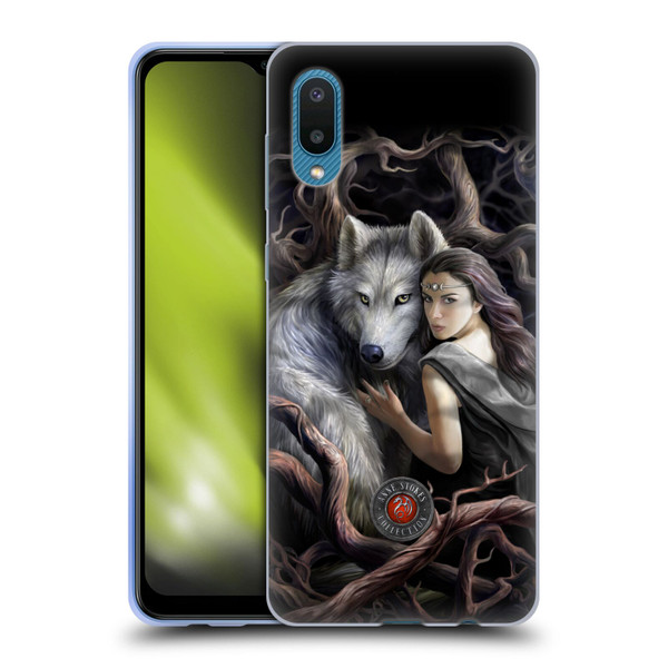 Anne Stokes Wolves 2 Soul Bond Soft Gel Case for Samsung Galaxy A02/M02 (2021)