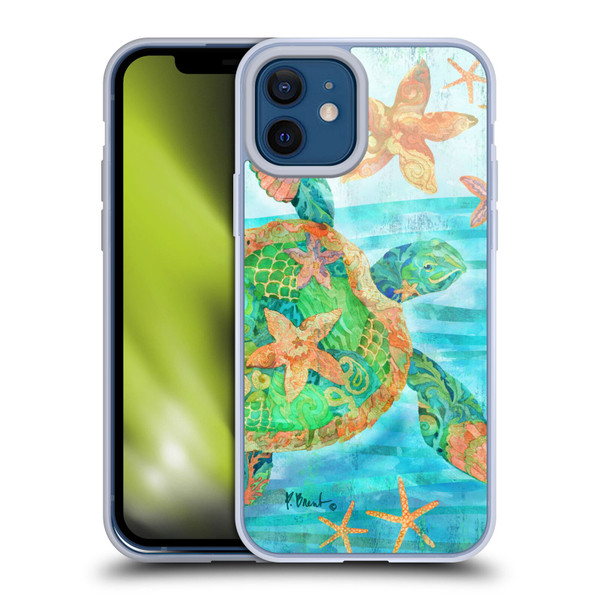 Paul Brent Coastal Nassau Turtle Soft Gel Case for Apple iPhone 12 / iPhone 12 Pro