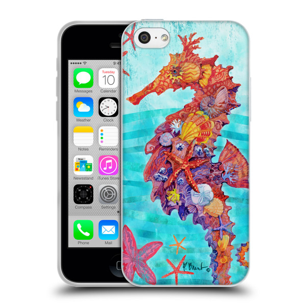 Paul Brent Coastal Seahorse Soft Gel Case for Apple iPhone 5c