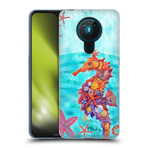 Paul Brent Coastal Seahorse Soft Gel Case for Nokia 5.3